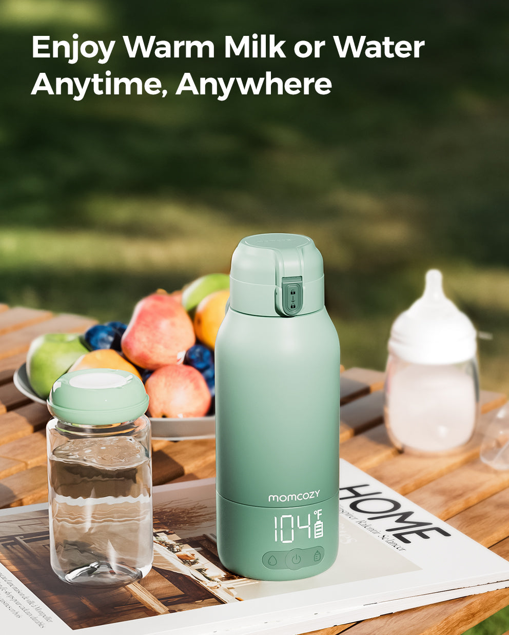 Superfast Portable Breast Milk & Water Warmer for Travel