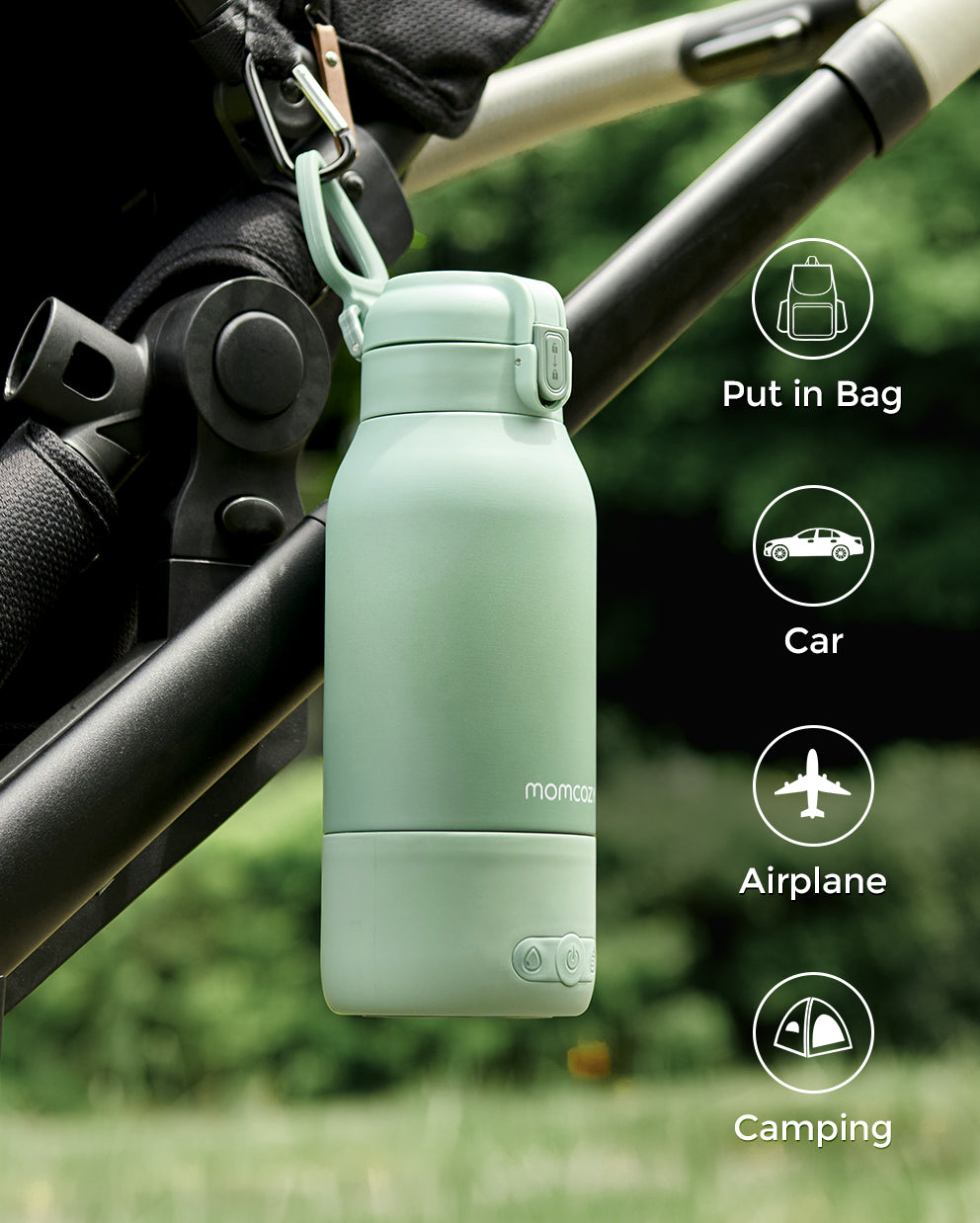 Superfast Portable Breast Milk & Water Warmer for Travel