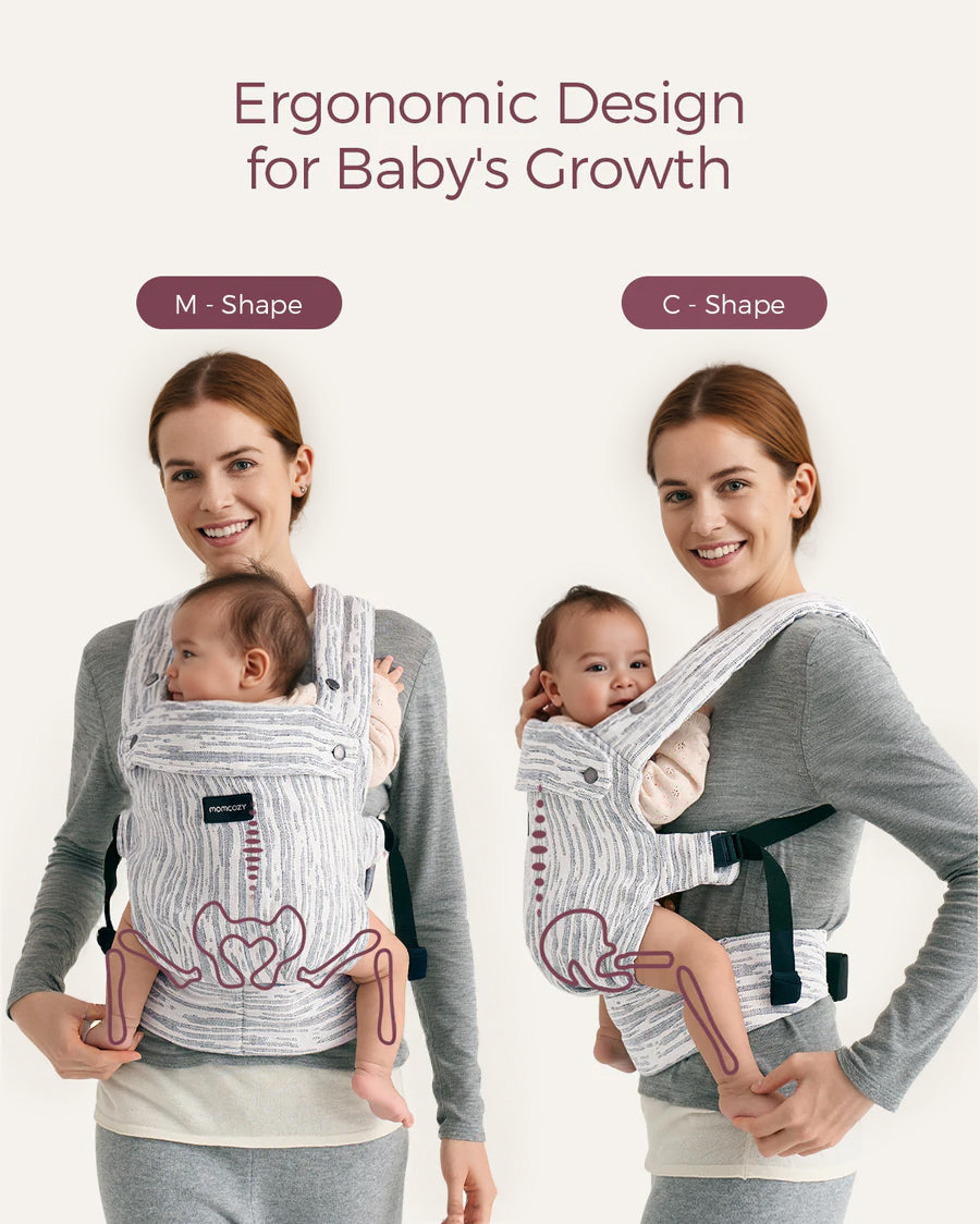 Porte-bébé Momcozy PureHug - Ergonomique, confortable & léger