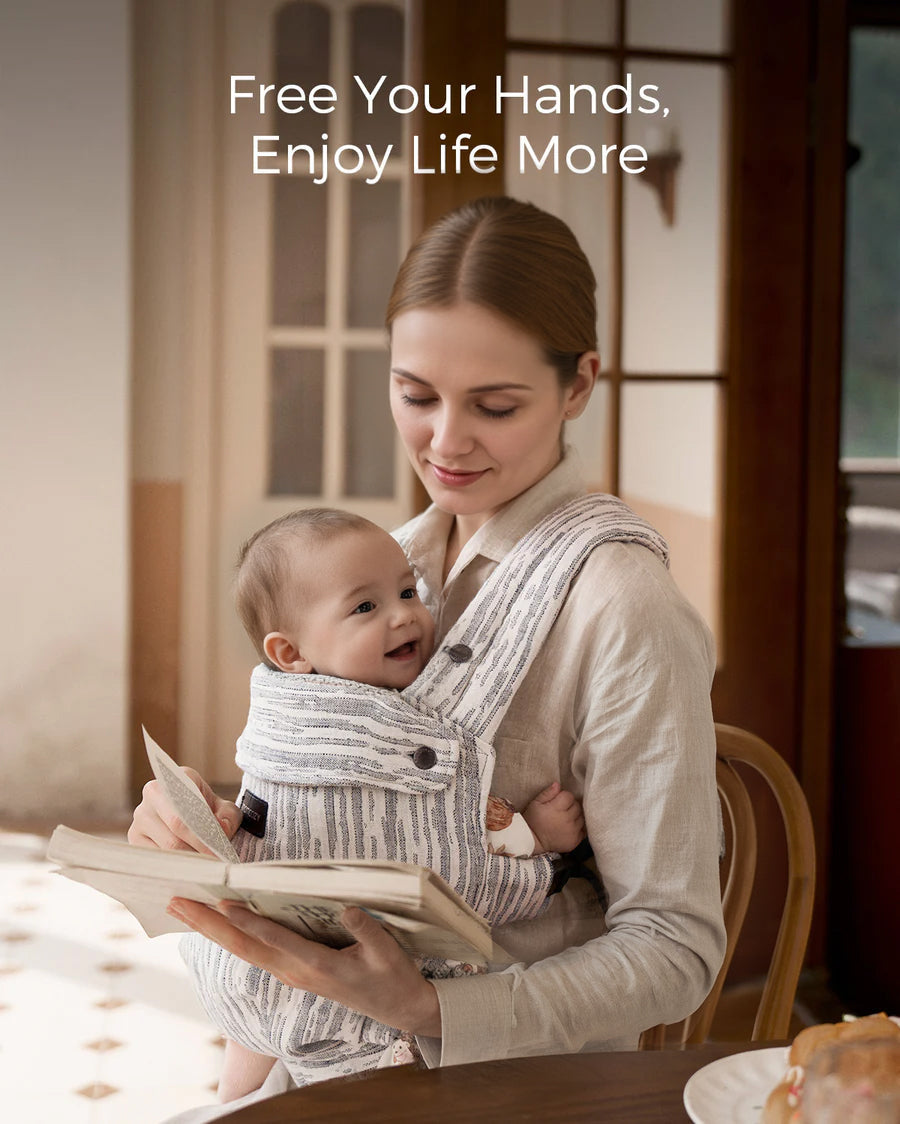 Porte-bébé Momcozy PureHug - Ergonomique, confortable & léger