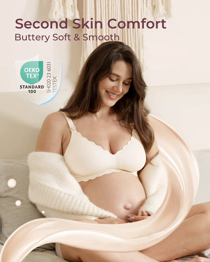 Soutien-gorge d’allaitement sans coutures Jelly Strip YN46