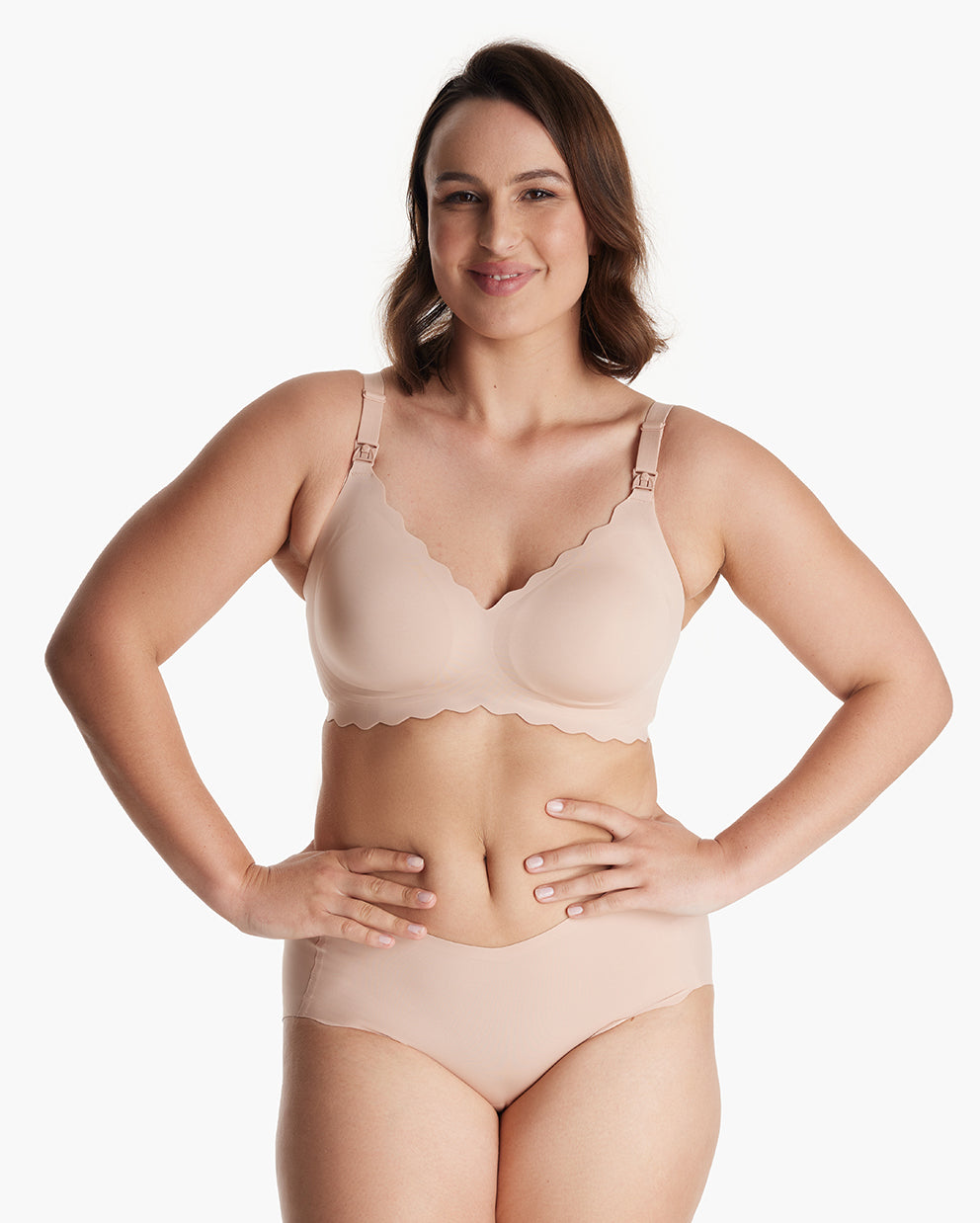 Soutien-gorge d’allaitement sans coutures Jelly Strip YN46