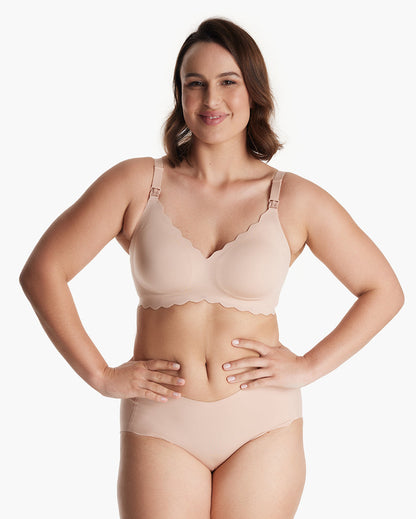 Soutien-gorge d’allaitement sans coutures Jelly Strip YN46