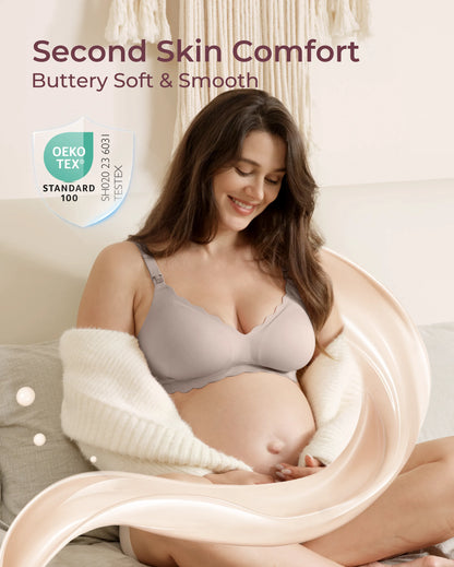 Soutien-gorge d’allaitement sans coutures Jelly Strip YN46