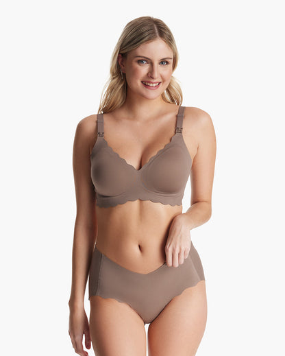 Soutien-gorge d’allaitement sans coutures Jelly Strip YN46