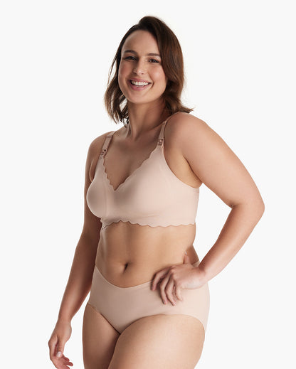 Soutien-gorge d’allaitement sans coutures Jelly Strip YN46