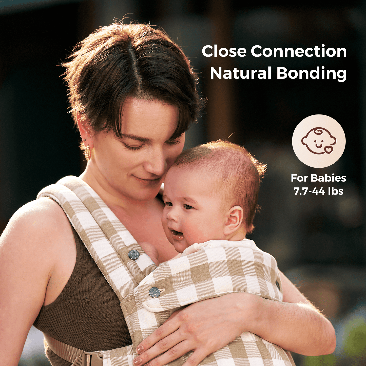 Porte-bébé Momcozy PureHug - Ergonomique, confortable & léger