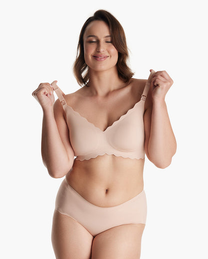 Soutien-gorge d’allaitement sans coutures Jelly Strip YN46