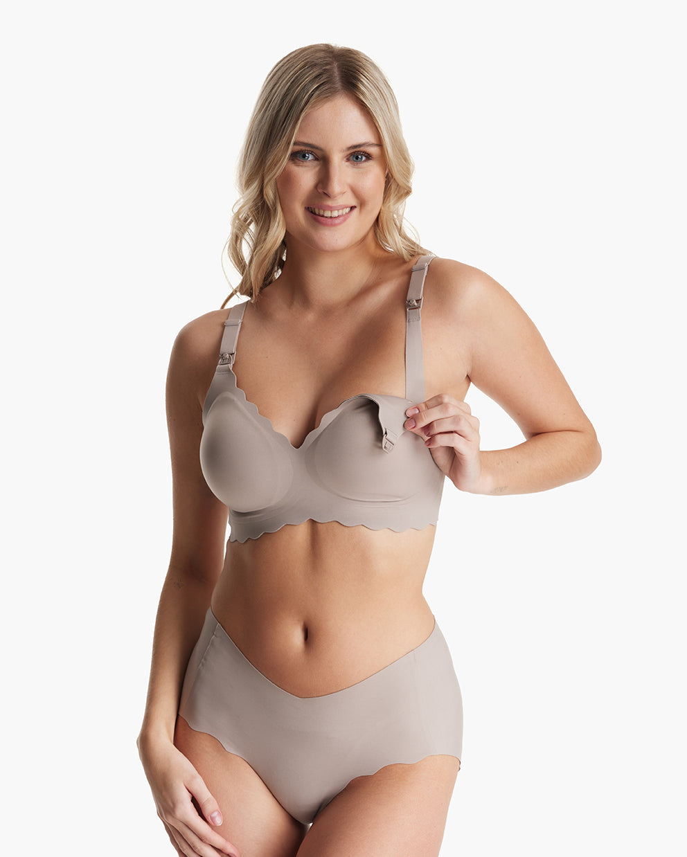 Soutien-gorge d’allaitement sans coutures Jelly Strip YN46