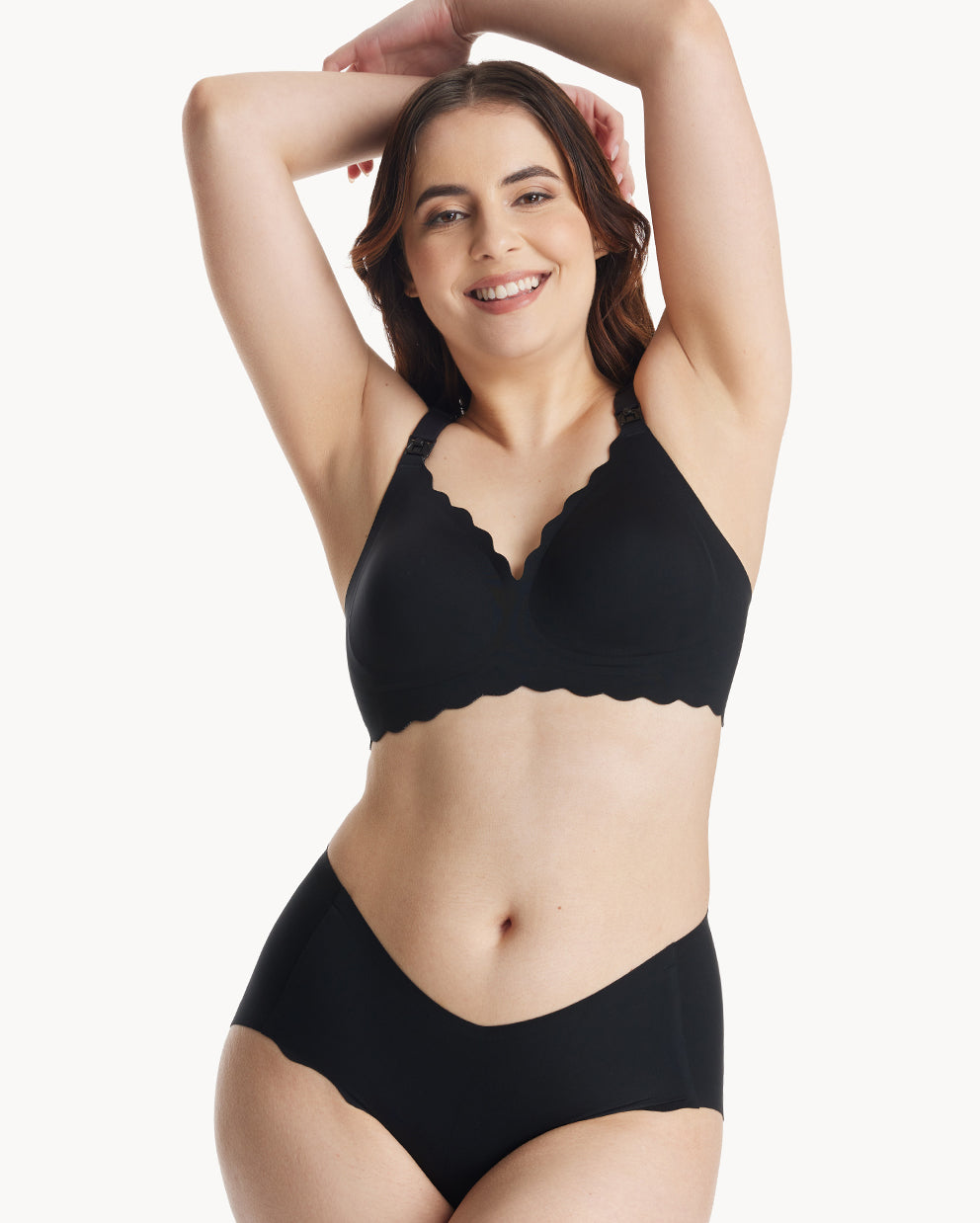 Soutien-gorge d’allaitement sans coutures Jelly Strip YN46