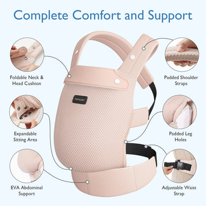 Porte-bébé Momcozy PureHug - Ergonomique, confortable & léger