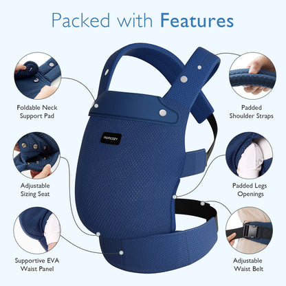Porte-bébé Momcozy PureHug - Ergonomique, confortable & léger