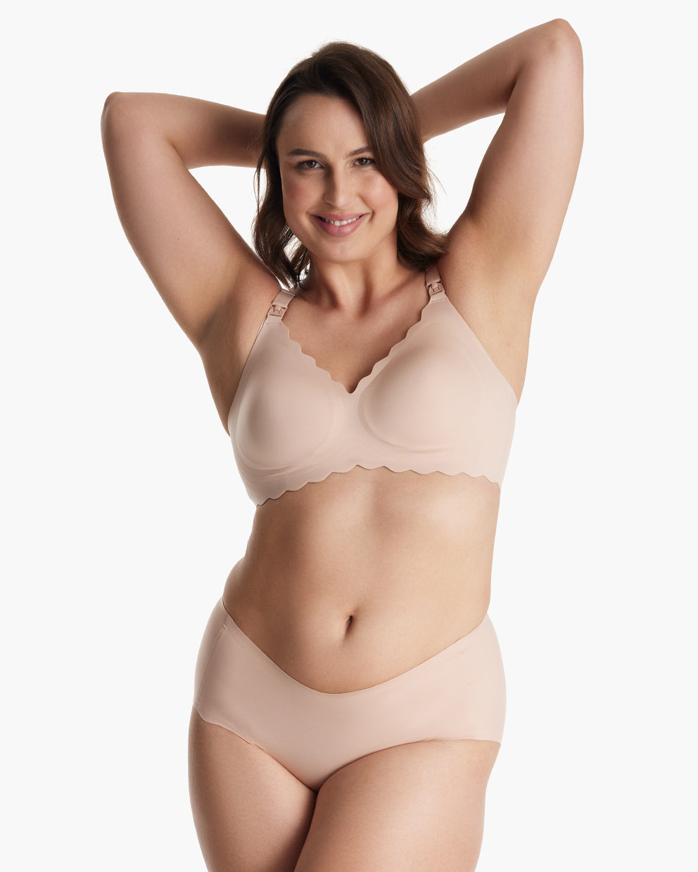 Soutien-gorge d’allaitement sans coutures Jelly Strip YN46