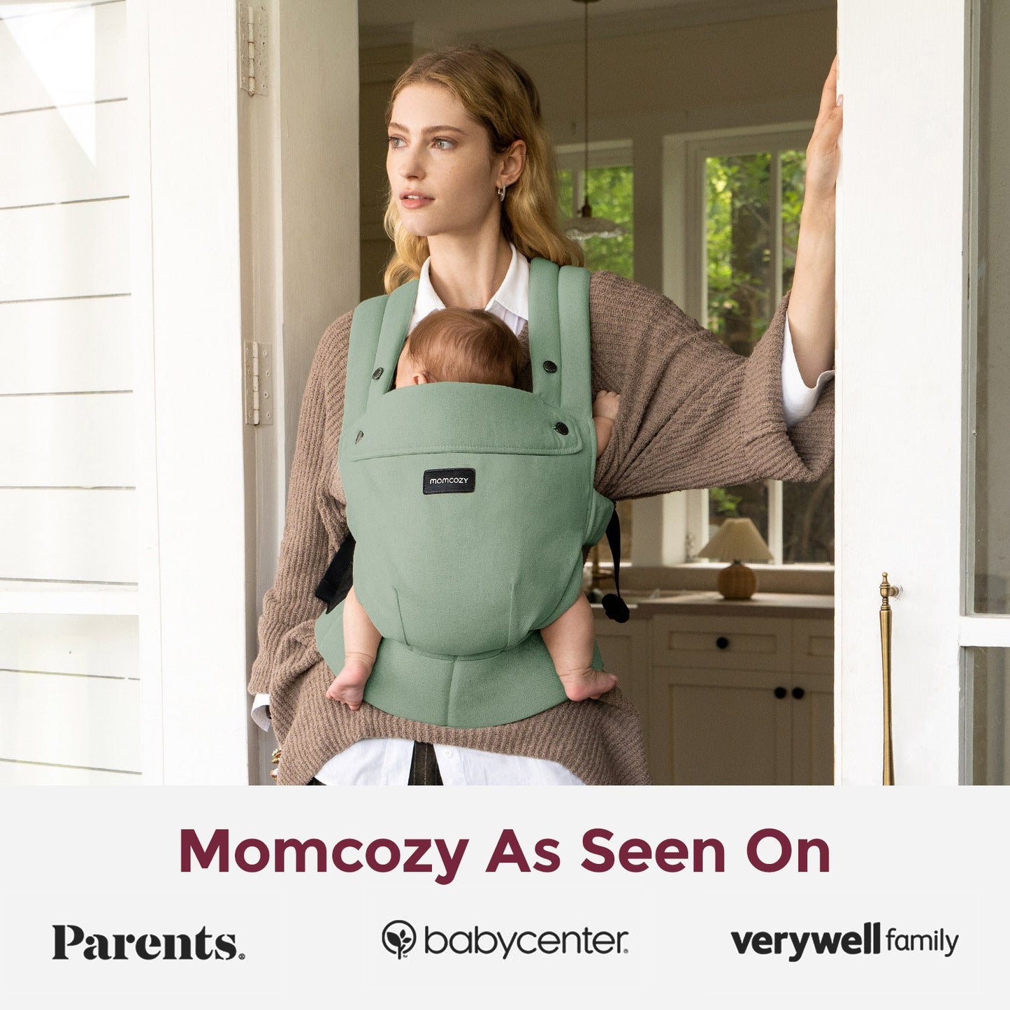 Porte-bébé Momcozy PureHug - Ergonomique, confortable & léger