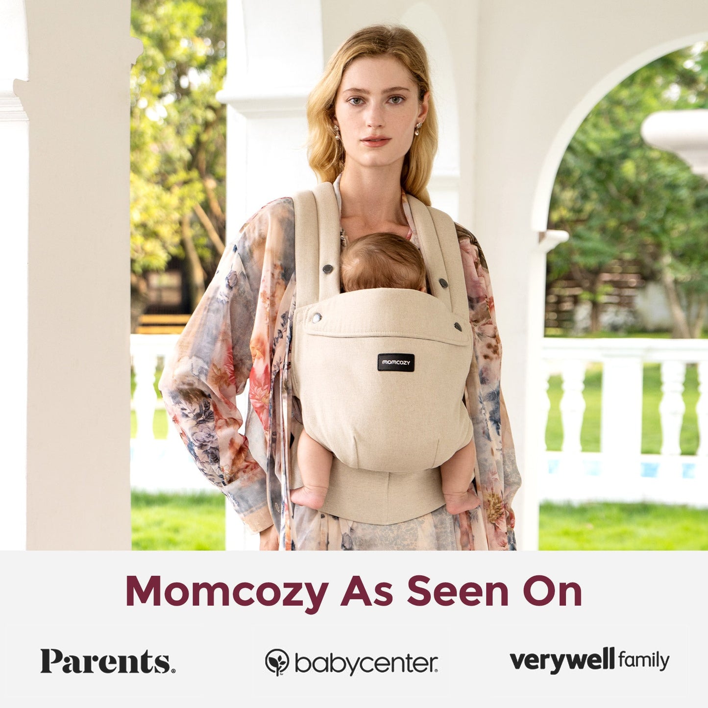 Porte-bébé Momcozy PureHug - Ergonomique, confortable & léger