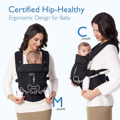 Porte-bébé Momcozy PureHug - Ergonomique, confortable & léger