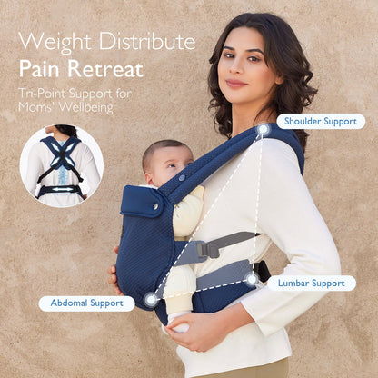 Porte-bébé Momcozy PureHug - Ergonomique, confortable & léger
