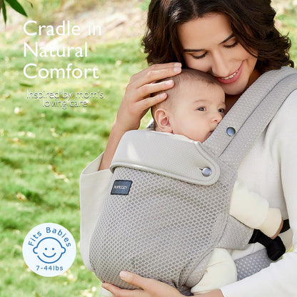 Porte-bébé Momcozy PureHug - Ergonomique, confortable & léger