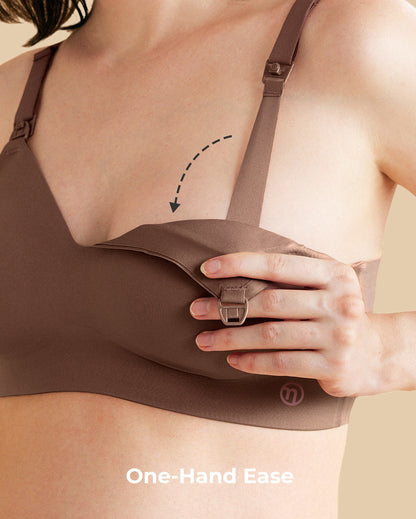 Soutien-gorge d’allaitement ultra doux sans coutures – YN21