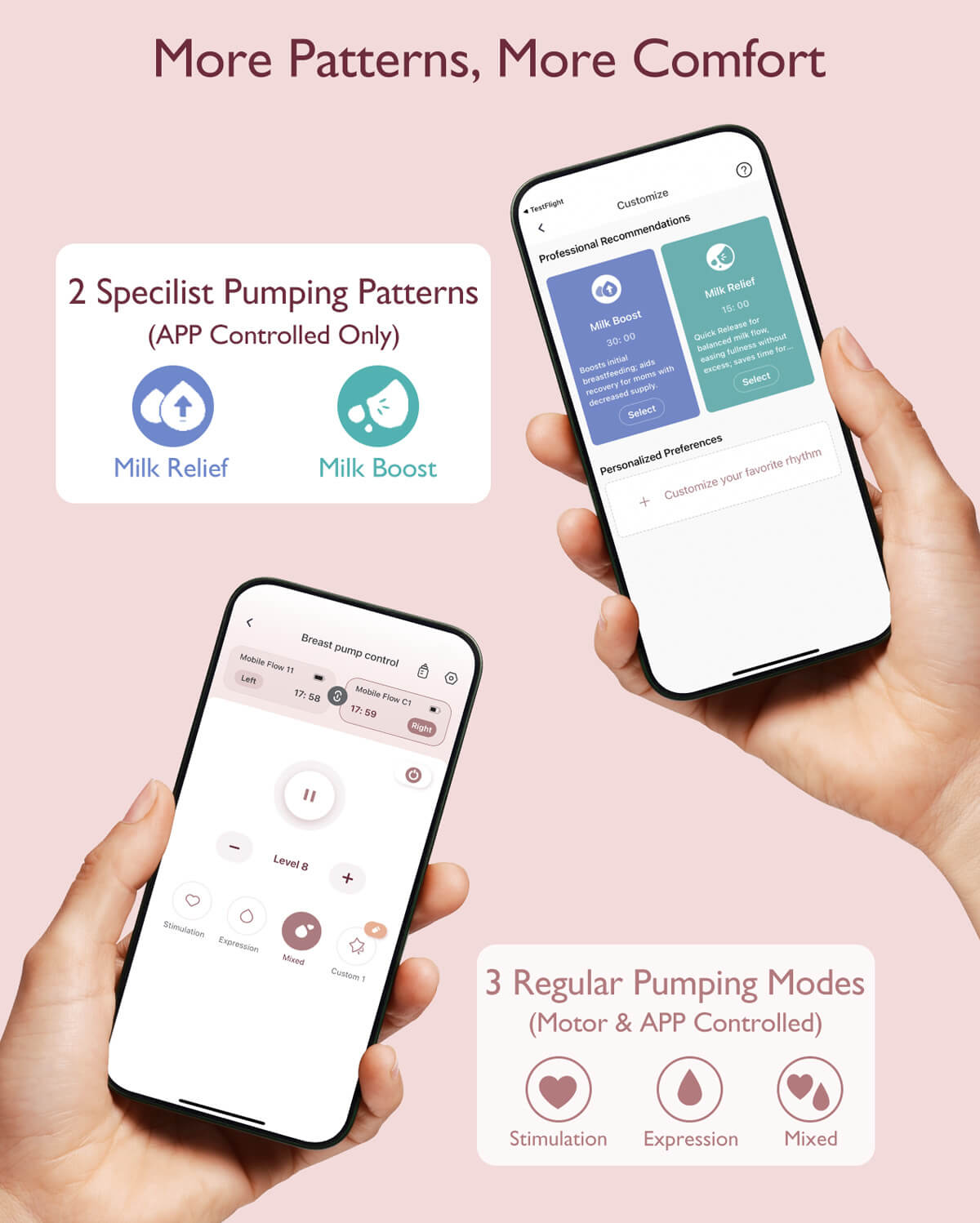 Momcozy Mobile Flow™ Tire-lait mains libres | M9