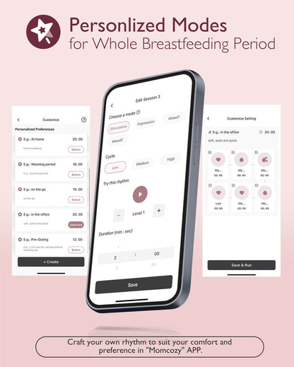 Momcozy Mobile Flow™ Tire-lait mains libres | M9