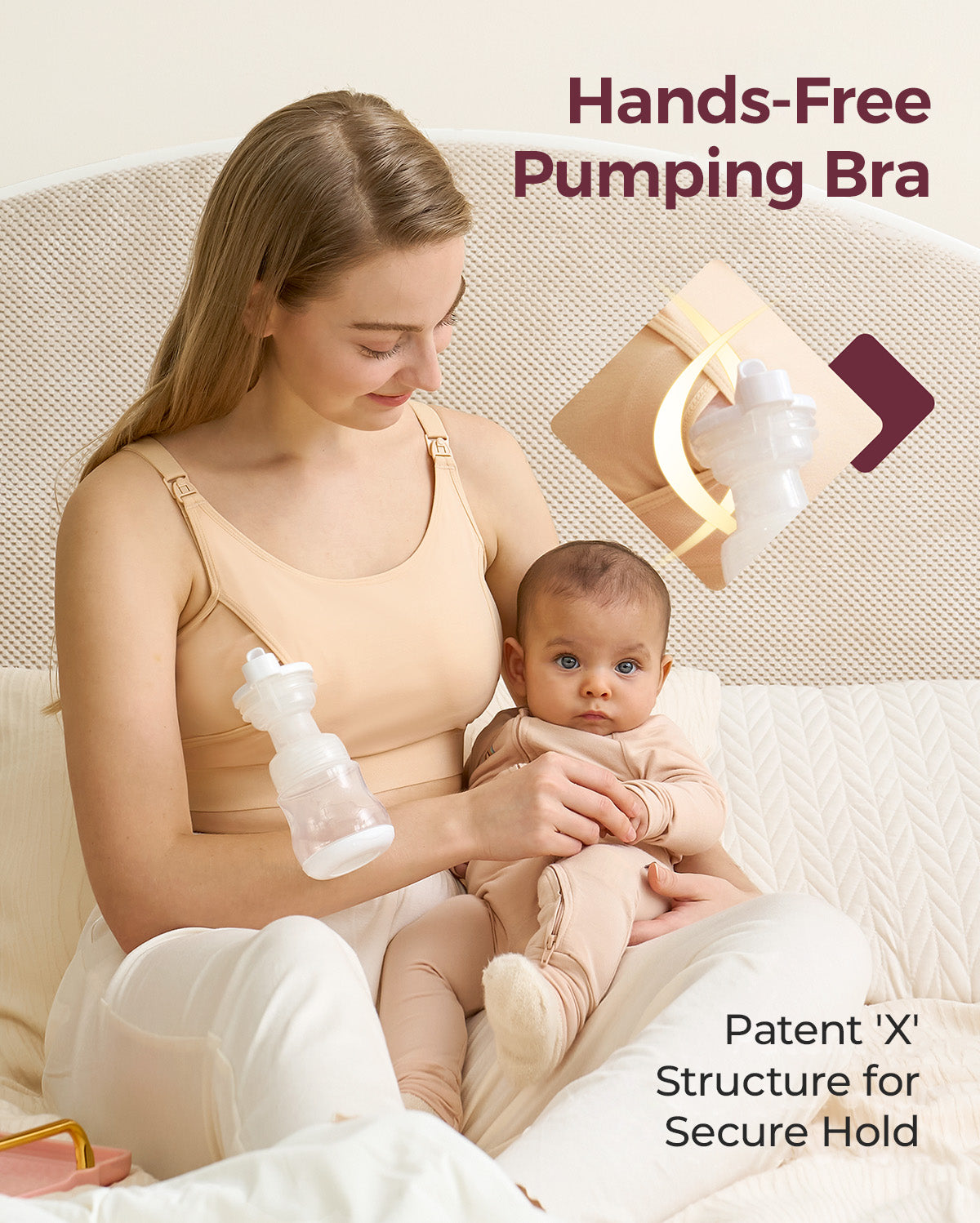 The Original: Our Basic Pumping Bra - YN08