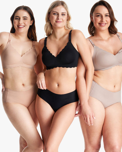 Soutien-gorge d’allaitement sans coutures Jelly Strip YN46